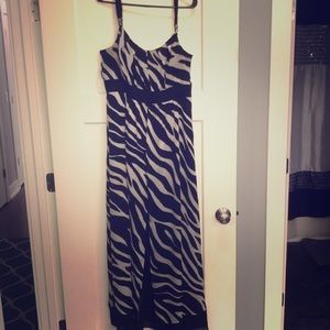White House maxi dress